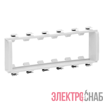 Суппорт 6мод. Viva бел. DKC F0003A