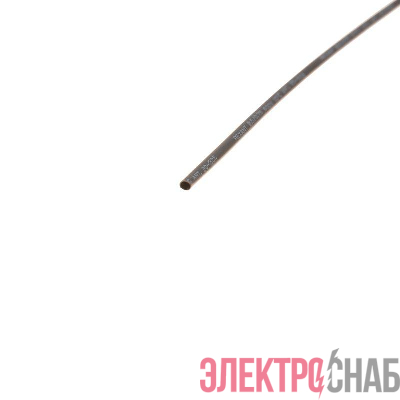 Трубка термоусадочная 1.5/0.75 1м черн. Rexant 20-1506