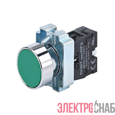Кнопка управления NP2-BA31 без подсветки 1НО IP40 (R) зел. CHINT 573956