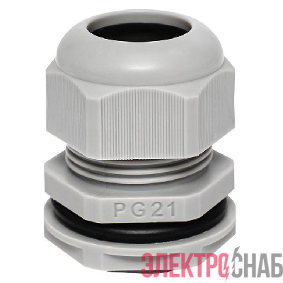 Сальник PG21 d13-18мм (d отверст. 28мм) IP54 (уп.2шт) PROxima EKF plc-pg-21-2-r