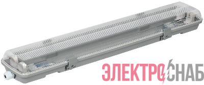 Светильник ДСП 2102 под LED лампу 2хT8 600мм IP65 IEK LDSP0-2101-2X060-K01
