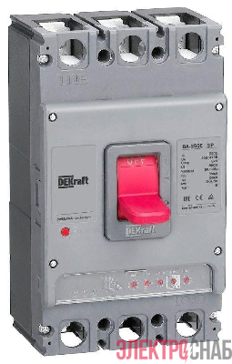 Выключатель автоматический силовой 3п 400А 70кА ВА-355E электрон. расцеп. DEKraft 22667DEK