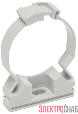 Держатель хомутный для труб CFC20 d20 ELASTA IEK CTA10MP-CFC20-K41-100