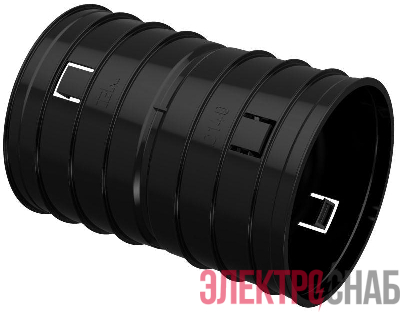 Муфта соединительная для двустенной трубы d140мм ELASTA IEK CTA12D-M140-K02-R