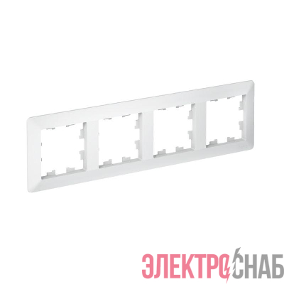 Рамка 4-м AtlasDesign Air лотос/дым. бел. SE ATN221304
