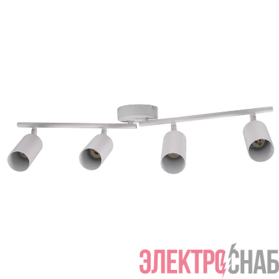 Светильник PCL-0504 4xGU10 IP20 230В WH настен./потолочн. декор. под лампу JazzWay 5066748