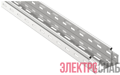 Лоток листовой перфорир. 150х50 L3000 сталь 0.7мм ESCA 5 IEK ES5-12-050-150-3-07