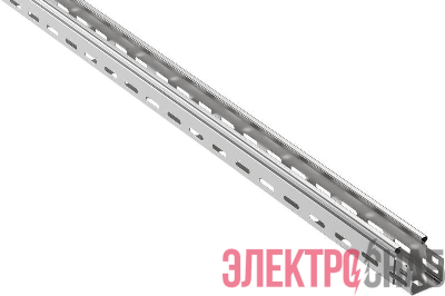 Лоток листовой перфорированный 50х50 L3000 сталь 1мм оцинк. IEK CLP10-050-050-100-3