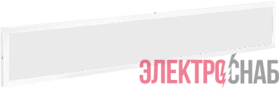 Светильник светодиодный ДВО 6567-O 36Вт 4000К 1200х180х20 панель опал (с драйвером) IEK LDVO3-6567-36-4000-K01