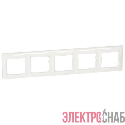 Рамка 5-м Valena горизонт. бел. (DIY-упак.) IEK 696744