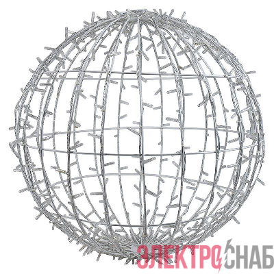 Фигура светодиодная "Шар" d50см 200LED тепл. бел. эффект мерцания 230В Neon-Night 501-615