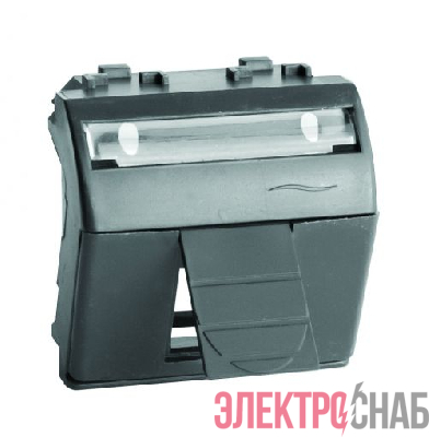 Адаптер для информационных разъемов 2мод. R&M BRAVA черн. DKC 77612N