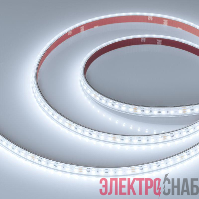 Лента светодиодная IC-PS-A120-10mm 24V White 6000К 9.6Вт/м IP67 2835 стабилизированная герметичная (уп.10м) Arlight 050631