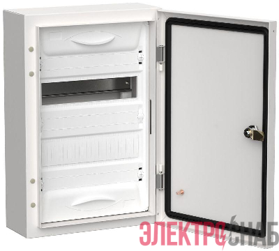 Корпус ЩРн-24 (1х24) TITAN 5 460х310х140 IP54 одна дверь метал. бел. IEK TI5-50-N-024-54