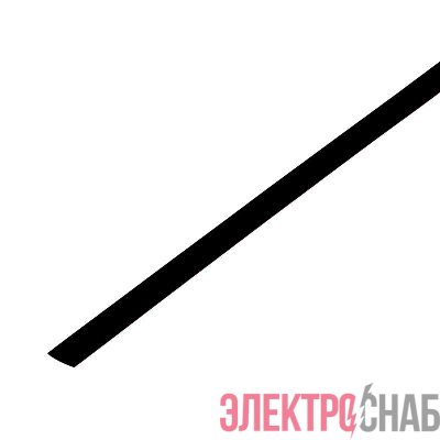 Трубка термоусадочная 3.5/1.75 1м черн. Rexant 20-3506