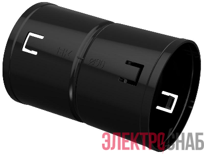 Муфта соединительная для двустенной трубы d90 ELASTA IEK CTA12D-M090-K02-R