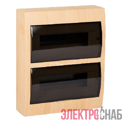 Щит ЩРН-П-24 IP41 светлое дерево PROxima EKF pb40-n-24-light