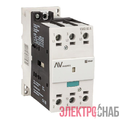 Контактор КМЭ 65А кат. 400В AC AVERES EKF ctr-s-70-00-400-av