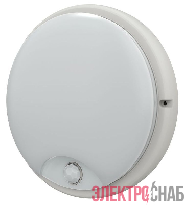 Светильник светодиодный ДПО 4200Д 12Вт IP54 6500К круг бел. ИК ДД IEK LDPO0-4200D-12-6500-K01