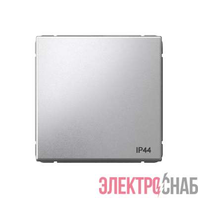 Переключатель 1-кл. ArtGallery IP44 10AX быстрозажим. клем. механизм алюм. SE GAL440361S