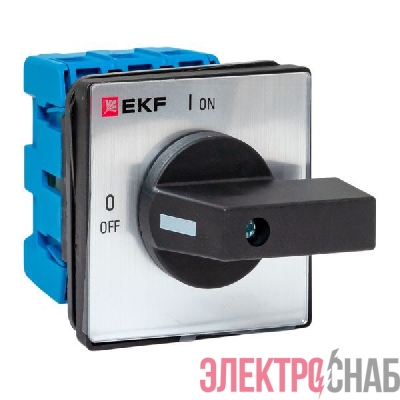 Переключатель кулачковый ПК-2-13 3п 63А "ВКЛ-ВЫКЛ" IP65 EKF pk-2-13-63-65