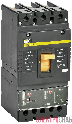 Выключатель автоматический 3п 250А 35кА ВА 88-35 электр. расцеп. MP 211 KARAT IEK SVA31-3-0250