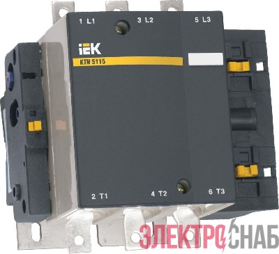 Контактор КТИ-5265 265А 400В/АС3 IEK KKT50-265-400-10
