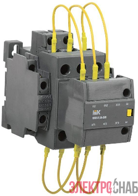 Контактор для конденсаторов КМИ-К 20кВАр IEK KKMK-20-230-01