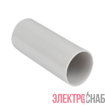 Муфта соединительная для трубы 40мм (уп.20шт) Plast EKF ms-t-40