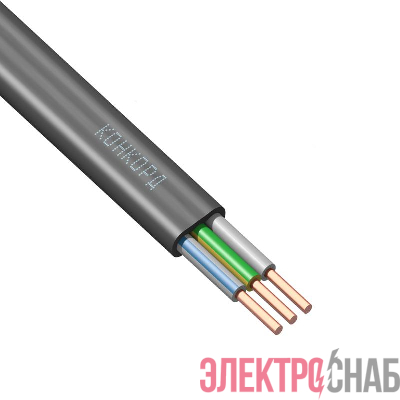 Кабель ППГ-Пнг(А)-HF 3х4 ОК (N PE) 0.66кВ (м) Конкорд 4460