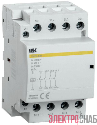 Контактор модульный КМ25-40М AC/DC KARAT IEK MKK21-25-40