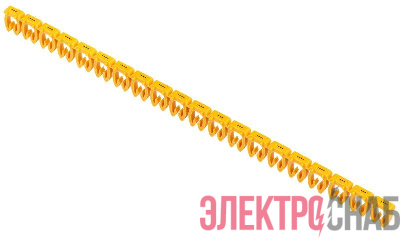 Маркер открытого типа KE 4-6кв.мм символ "I" (уп.200шт) IEK UMK-KE3-I