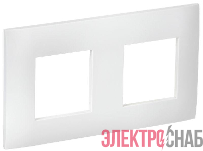 Рамка 2-м SKANDY SK-F02W арктич. бел. IEK SK-M22-K01