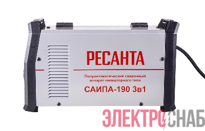 Инвертор сварочный полуавтомат. САИПА-190 3в1 (MIG/MAG) Ресанта 65/182