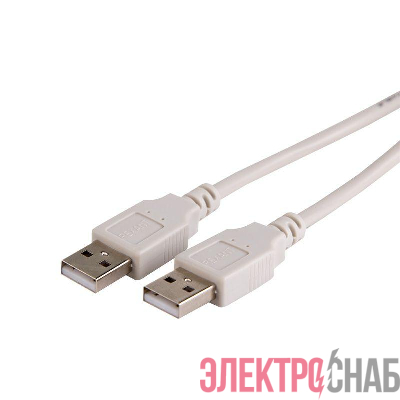 Шнур USB-A (male) - USB-A (male) 1.8м Rexant 18-1144