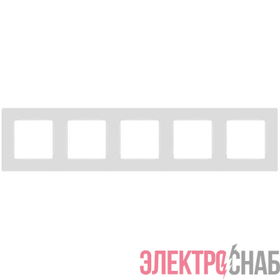 Рамка 5-м 12-5205-01 Классик бел. Эра Б0067777