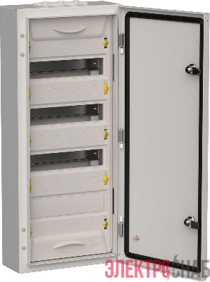 Корпус металлический ЩРн-48 (1х48) 710х310х140 IP54 сер. TITAN 5 IEK TI5-50-N-048-54-7035