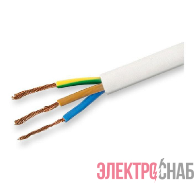 Шнур TOKOV ELECTRIC ШВВП 3х0.75 380В Б (бухта) (м) 1945416