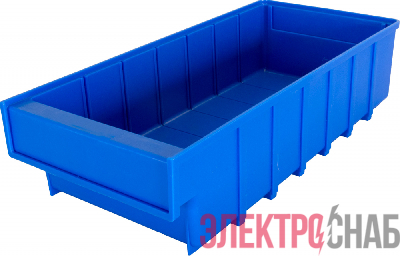 Ящик 400x185x100 синий 6003 6003