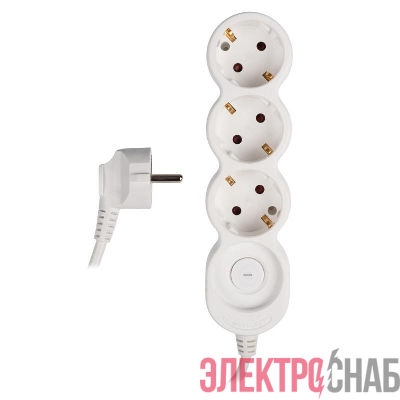 Удлинитель EX-03GS-500 (3х5) заземл. выкл. JazzWay 5065185