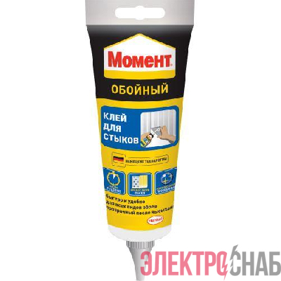 Клей для стыков и подклейки обоев 120г Момент Б0026371