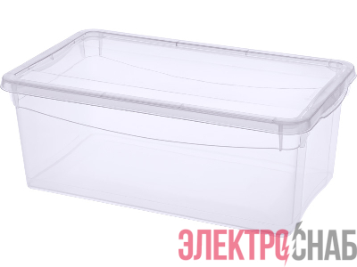 Ящик 330Х190Х120 мм  5л "Кристал"  прозрачный crystal 5 crystal 5