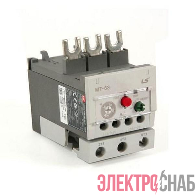 Реле защиты от перегрузки Metasol MT-63/3H 42А 34~50А SCREWMT-63/3H 42А 34~50А SCREW LS Electric 1309001100