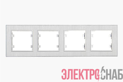 Рамка 4-м Karea LINE STAR жемчуж. Makel 86100704