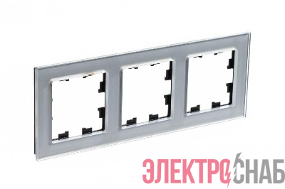 Рамка 3-м AtlasDesign Nature стекло алюм. SE ATN320303