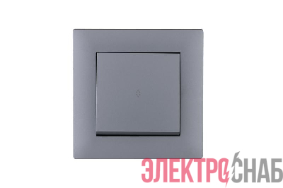 Выключатель проходной 1-клав. Karea RIZZ STAR сер. Makel 88065005