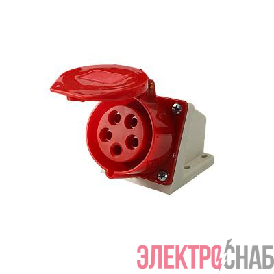 Розетка стационарная ОП PPC 115 16А 5п 3Р+РЕ+N 380В IP44 Pro JazzWay 5072671
