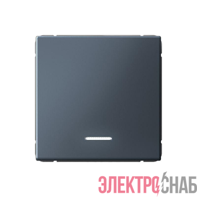 Выключатель 1-кл. ArtGallery 10AX с подсветкой быстрозажим. клем. механизм грифель SE GAL000713S