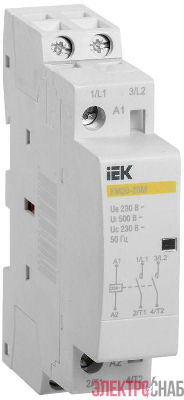 Контактор модульный КМ20-20М AC KARAT IEK MKK11-20-20