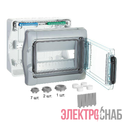 Бокс ОП Plexo3 IP65 12м N+PE Leg 601981